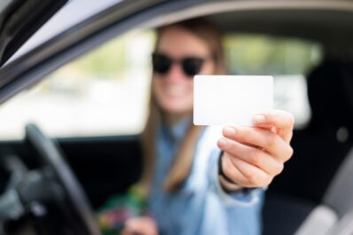 Car rental office in Morocco offering no-credit-card rental options.